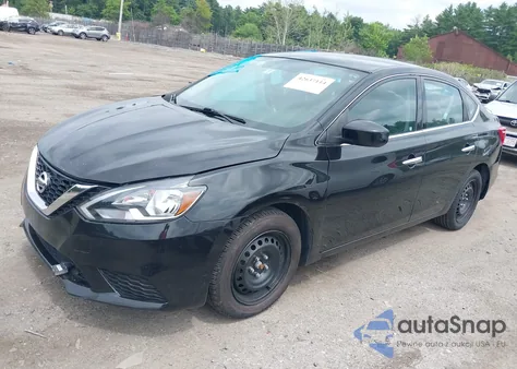2019 Nissan Sentra S z USA, uszkodzony, nr VIN 3N1AB7AP2KY382045